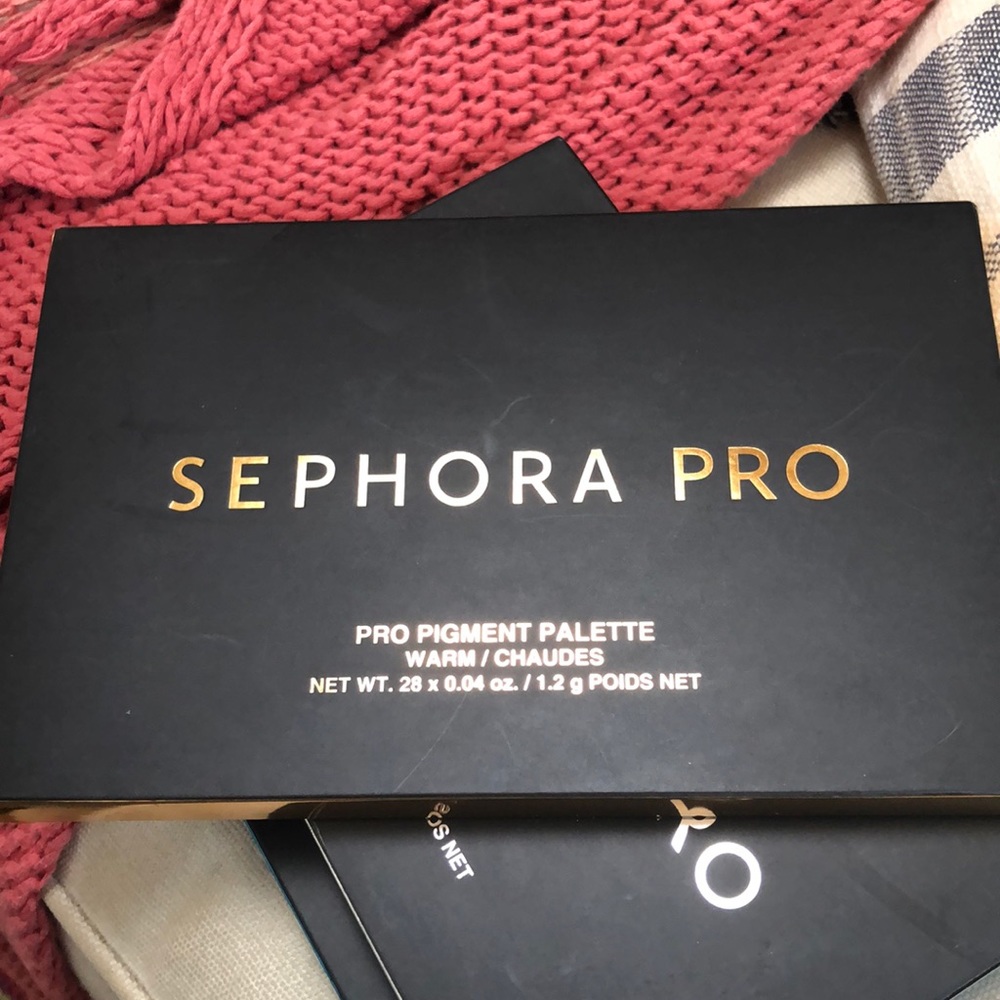 Sephora pro pigment palette warm